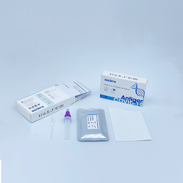 Casete de prueba rápida de saliva COVID-19 Ag (RAT)