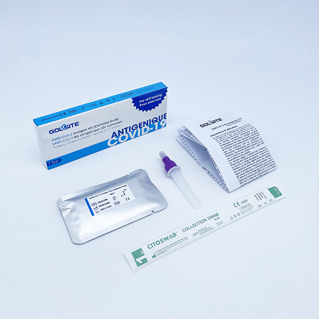 Kit de prueba rápida de antígeno Covid (RAT)