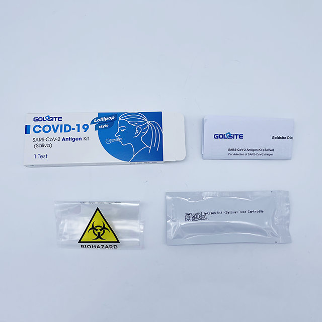 2022 Nueva prueba de saliva COVID-19 Lollipop