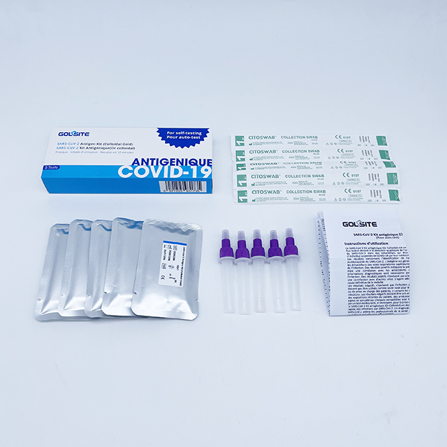 Prueba COVID-19 RTK-Ag (Kit de prueba rápida - Prueba de antígeno)
