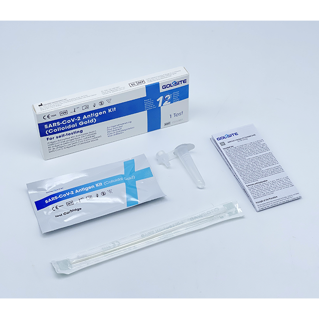 2022 Nuevo kit de antígeno COVID-19 con marca CE actualizado para autodiagnóstico