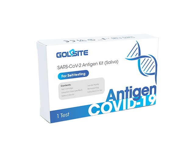 Casete de prueba rápida de saliva COVID-19 Ag (RAT)