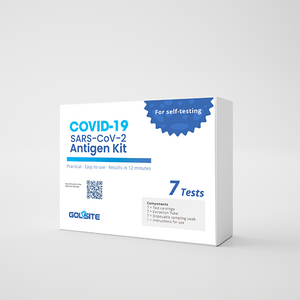Una semana de cuidado en el hogar Kit de prueba rápida de antígeno COVID-19