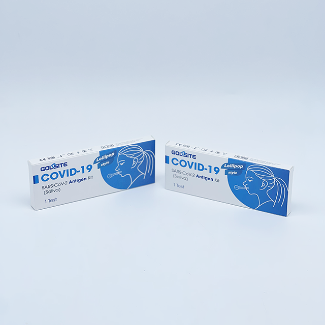 Kit de autoprueba de antígeno en pluma de saliva COVID-19 actualizado 2022